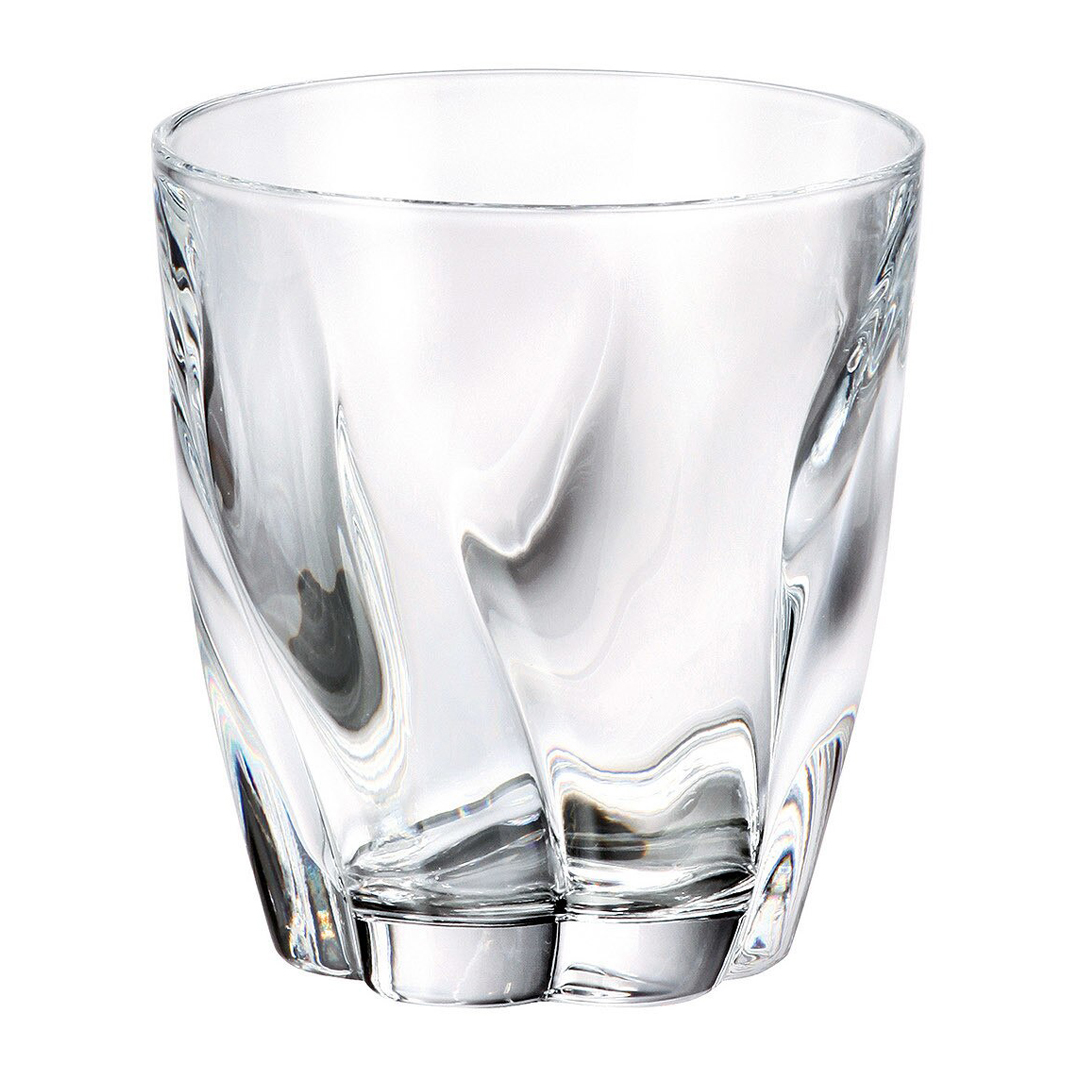 Комплект чаши за уиски Bohemia Barley Twist Tumbler, 6 бр, 350 мл, Кристалит