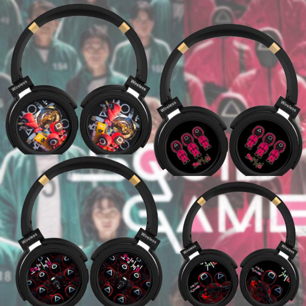 Безжични слушалки SG950 Squid Game ,Bluetooth, AUX, SD card