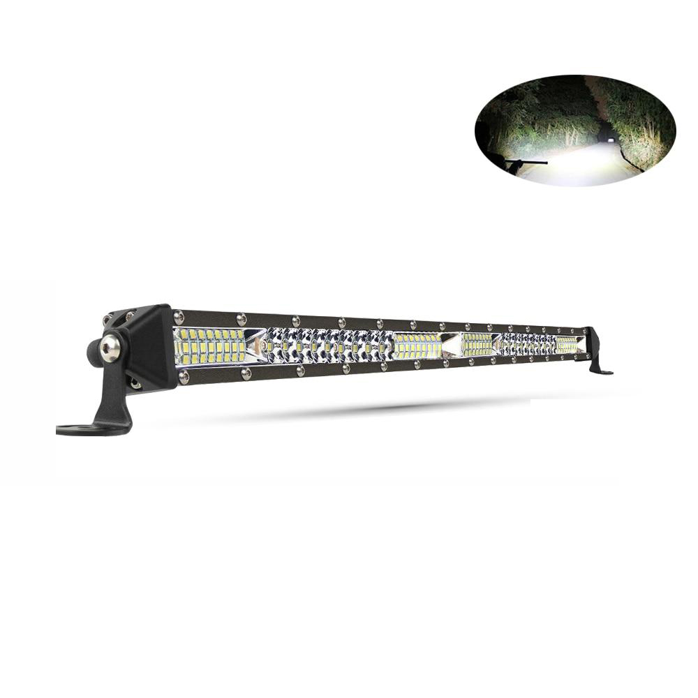 54 см LED Лед Диоден Бар , 9000 lm, 180W, Ултра Тънък, 12-24V, Комбинирана Combo - Flood и Spot Светлина