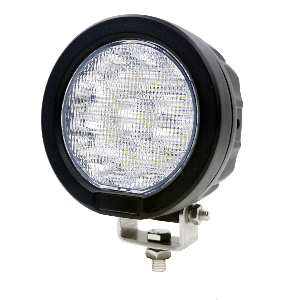 ЛЕД Диоден Халоген LED Фар - 3825lm 12,6cm 45W PRO - Трактор, Комбайн - John Deere OEM RE19079 AR85260 RE12718