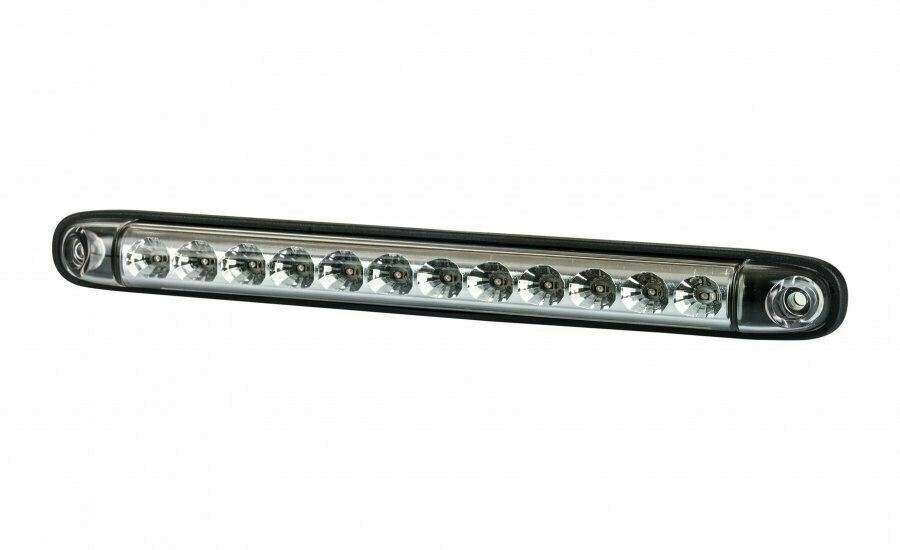 26см LED Лед Динамичен Бягащ Мигач, Жълта Светлина, 12V - 24V, E-Mark, 12 Диода,