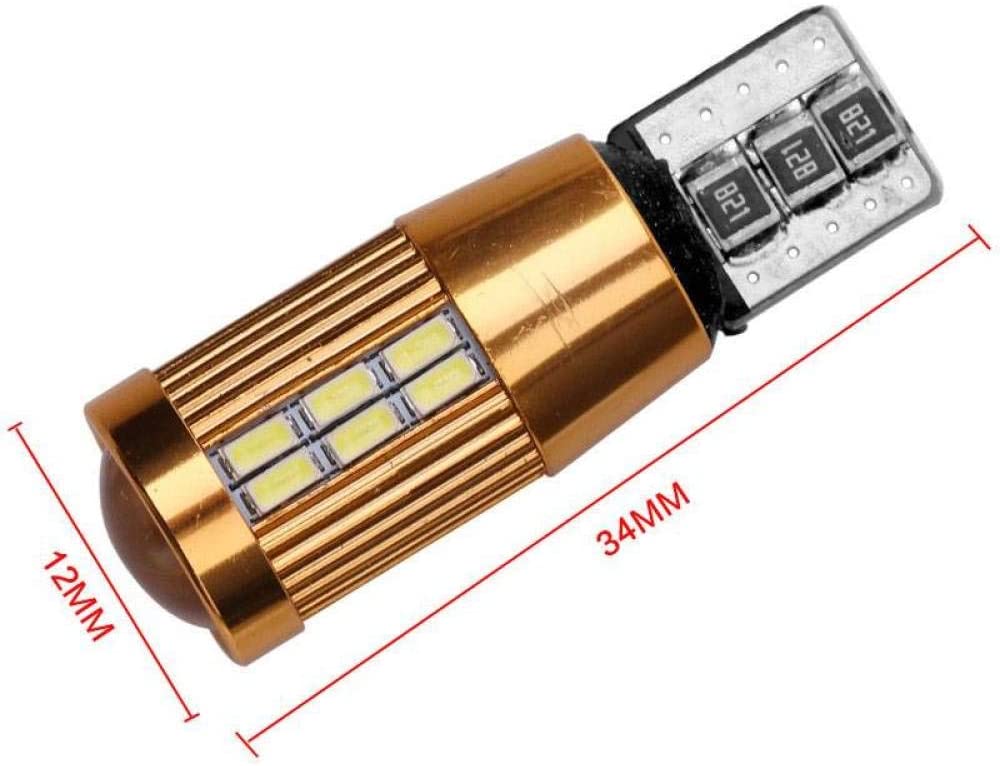 LED Лед Диодни Крушки За Габарит, Т10 W5W 194 168, 30 SMD, 12V, Бяла Светлина, Canbus - Error free , Без грешки