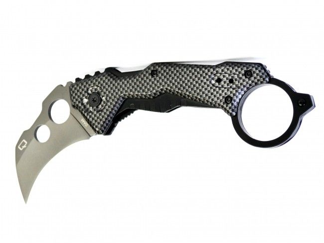 Сгъваем нож тип орлов нокът KARAMBIT QTRM5TR DA46