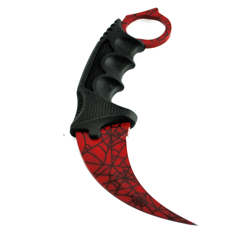 Уникален нож KARAMBIT RED SPIDER  X-14