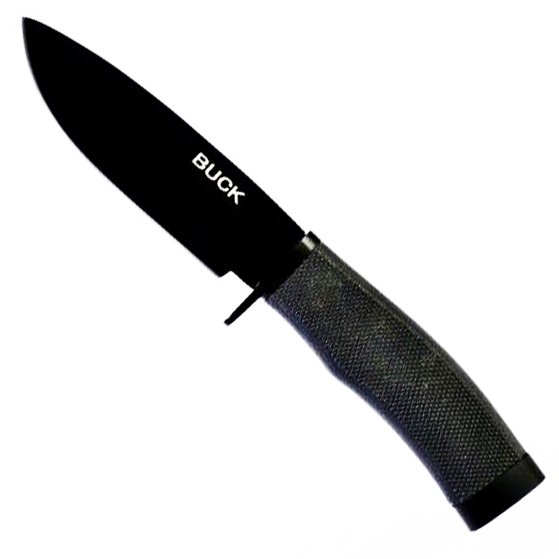 Здрав десантен нож USA BUCK KNIVES BLACK 009, тактически