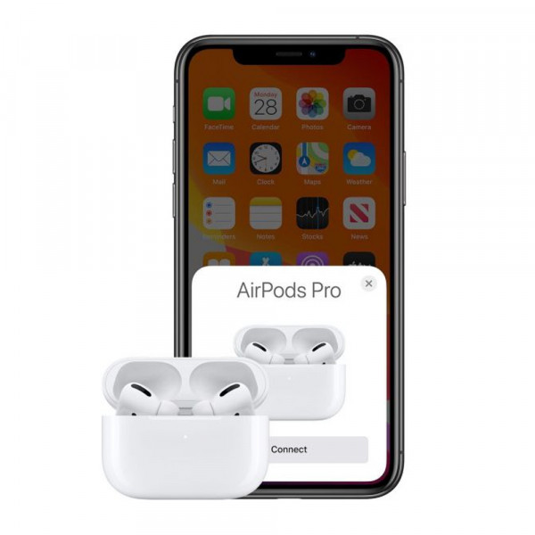 Безжични Airpods PRO HiFi слушалки-тапи БЕЛИ, качествено копие