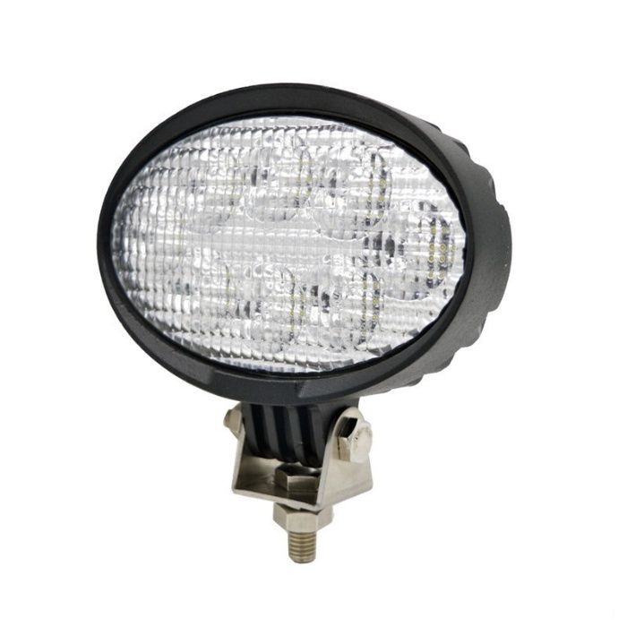 14cm 40W ЛЕД Диоден Халоген CREE LED Лампа 3400lm PRO Трактор, Комбайн