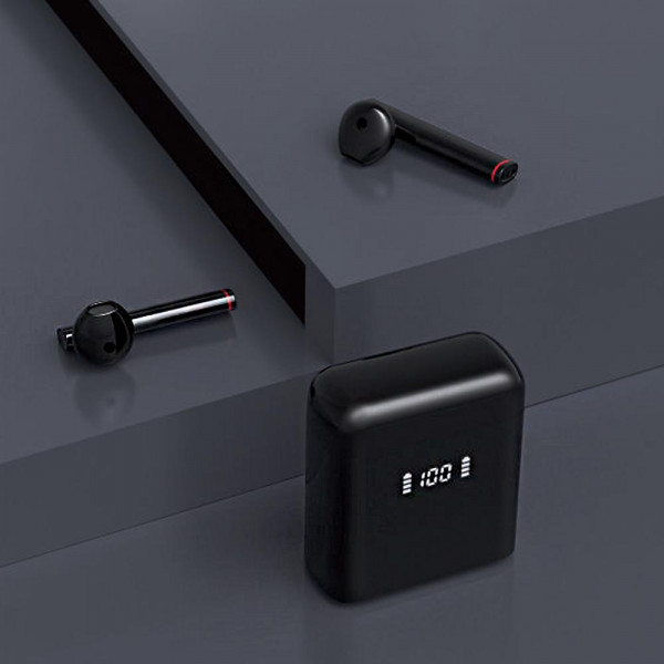 3D стерео безжични слушалки NIA-NB730 Truly Wireless Earphones Pro Ear-hook 5.0 Bluetooth