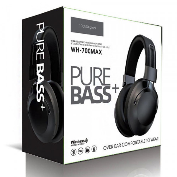 Безжични Bluetooth стерео слушалки WH700MAX S5000