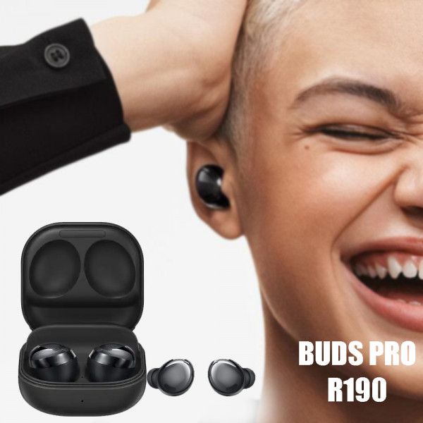 Безжични Bluetooth слушалки BUDS PRO R190 - ЧЕРНИ