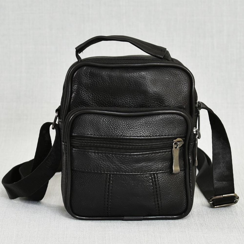 Мъжка чанта ЕСТЕСТВЕНА кожа BLACK STYLE, 7015