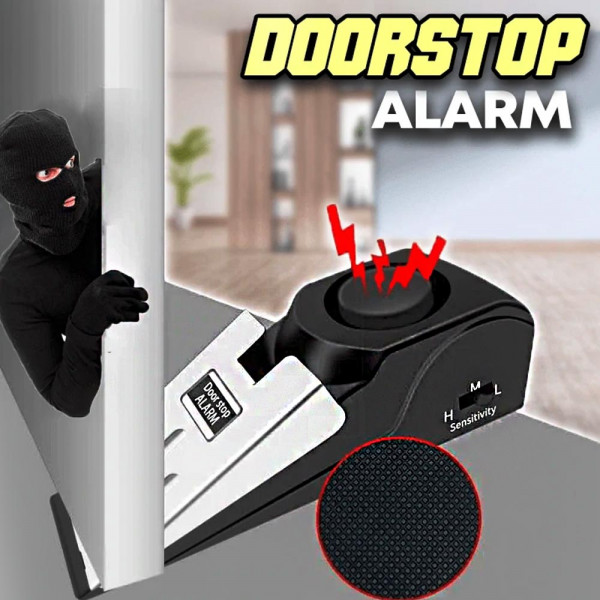 Интелигентна мини безжична тип стопер Security System Block Door Stop Alarm