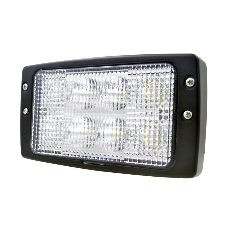 ЛЕД Диоден Халоген LED Фар -3200lm 18x10cm 40W PRO Koмбайн Трактор