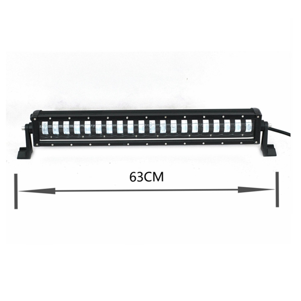 9D 63 СМ Led Bar Лед Бар Hi/Lo Kъси Дълги Водоустойчив Удароустойчив 12V 24V 12800 LМ 160W С Лупи Off-Road Лед Бар За Джип ATV