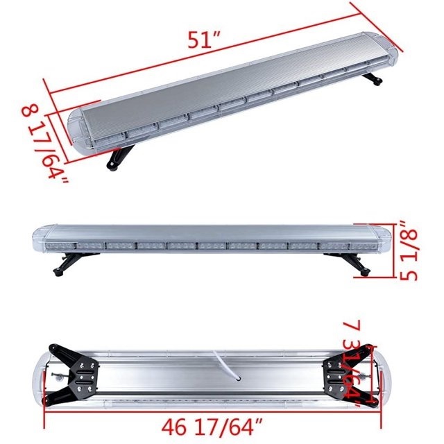 12V 24V Лед Led Диодна Мощна Аварийна Сигнална Лампа Буркан с Магнит 130 см 10 режина Бяло Стъкло За Пътна Помощ Платформа Снегорин и др.