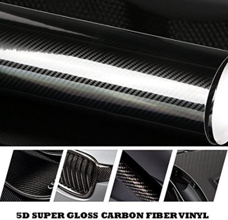 3М 5D Декоративно автомобилно фолио 1.52 X 18M черен карбон BLACK CARBON