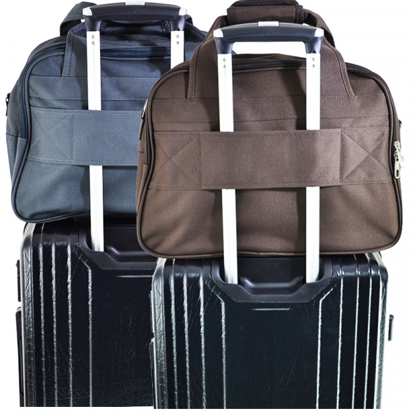 Куфарна авиочанта H.Q.C К4 за прикрепяне към куфара - GREY