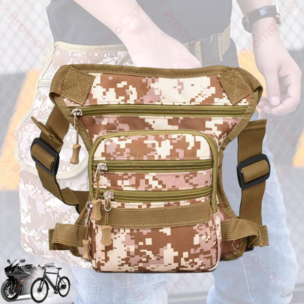 Супер удобна спорта чанта за крак 2737 CAMOUFLAGE - унисекс, за велосипед или мотор