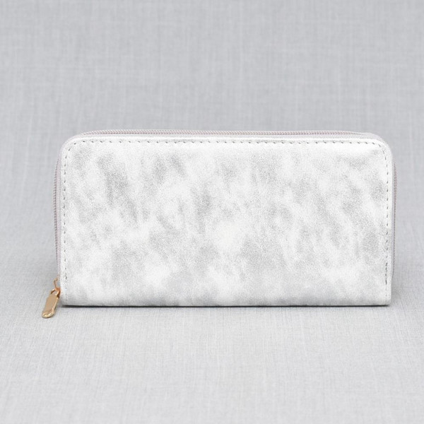 Елегантно дамско портмоне от еко кожа 02535 WHITE