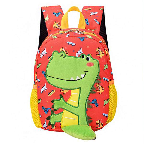 Детска раничка RED DINO с комфортен мек гръб, 12433