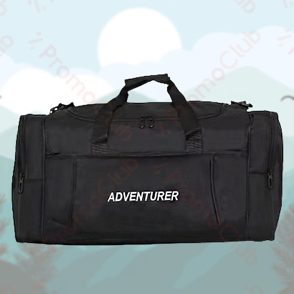 Здрав и практичен спортен сак - ADVENTURE BLACK 70013