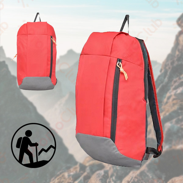Практична и удобна раница за спорт или планина ADVENTURE - RED/GREY 12030
