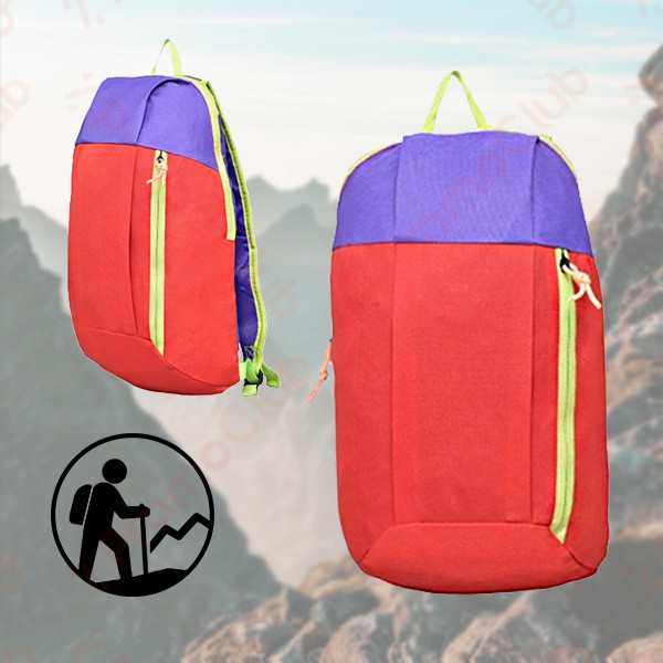 Практична и удобна раница за спорт или планина ADVENTURE - RED/PURPLE 12030