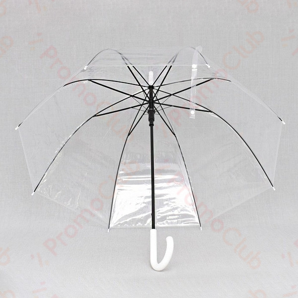 Интересен и стилен ветроустойчив прозрачен чадър COOLBRELLA 12539