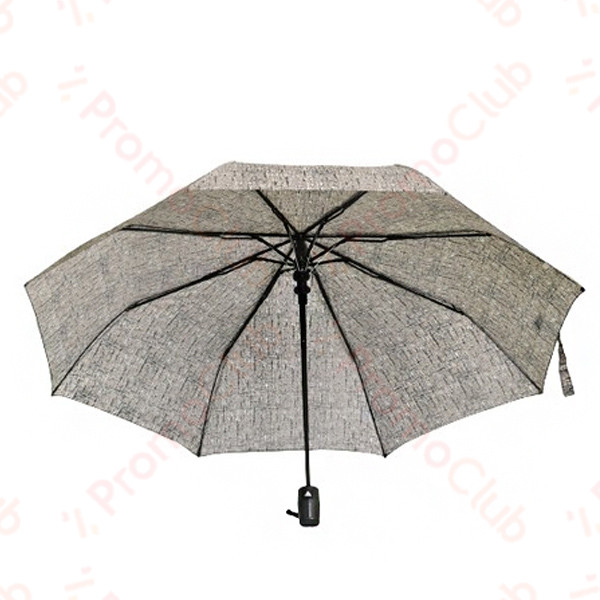 Стилен дамски чадър със здрава рамка от осем спици RAIN - BEIGE 22609