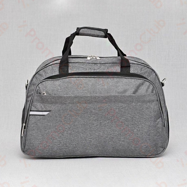 Голяма, здрава и удобна пътна чанта TRAVEL - GREY 1004