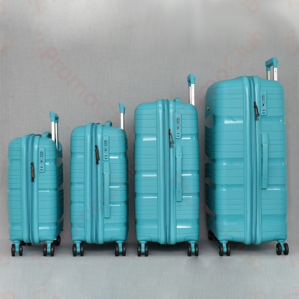Комплект 4бр здрави и практични авио куфари TRAVEL - BLUE PP 4003