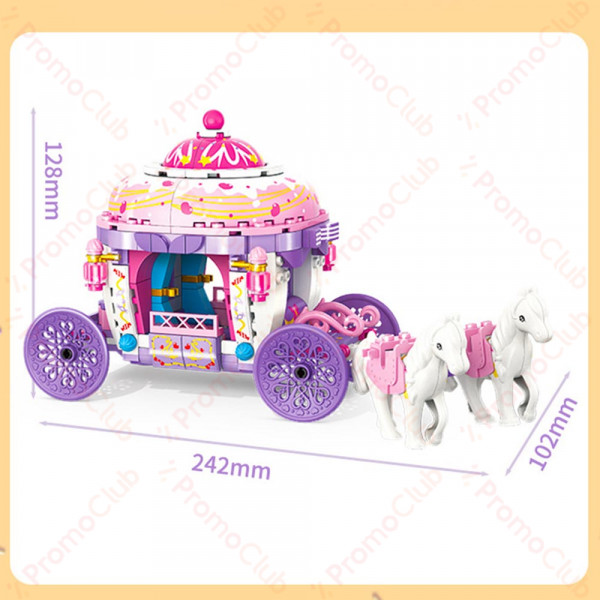 Лего конструктор PRINCESS CANDY 30002 - 326 части, GUDI, 6+