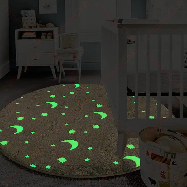 Магическо детско килимче, светещо в тъмното NIGHT SKY