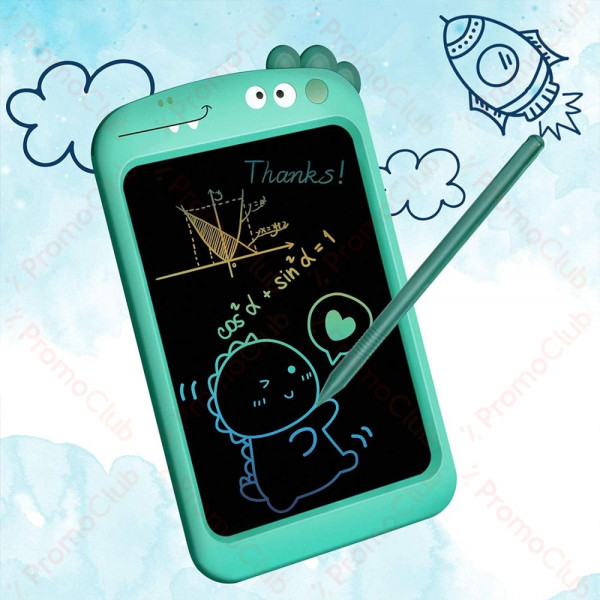 8.5 " Вечен цветен LCD детски таблет ДИНО 050-44 - детска дъска за рисуване, за чертане, писане, рисуване,