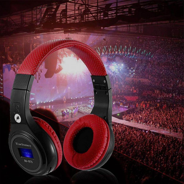 Ясен звук и силен бас: безжични слушалки Blue Scenery BS-N75