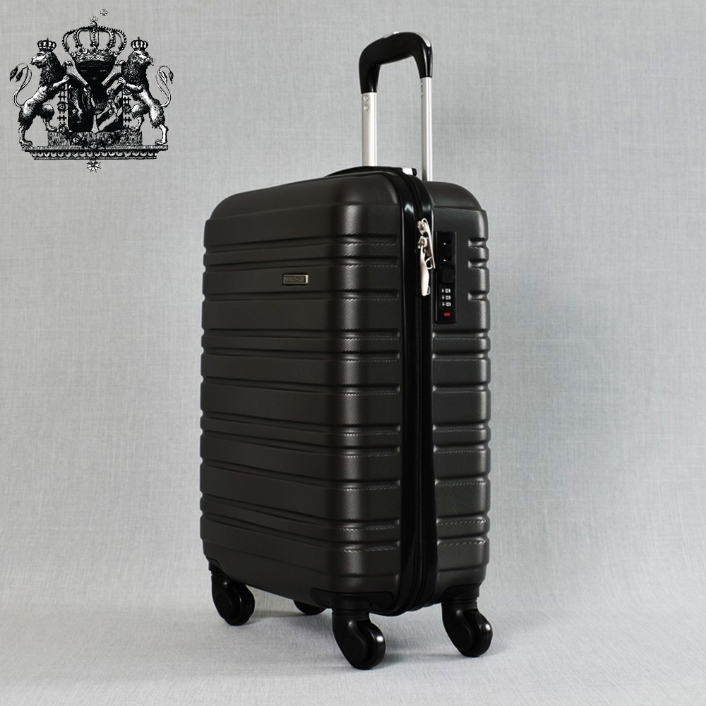 Класен ABS куфар - спинър за ръчен багаж 8094 19" ROYAL ROSE 52/42/20, 2.4 кг., всички екстри
