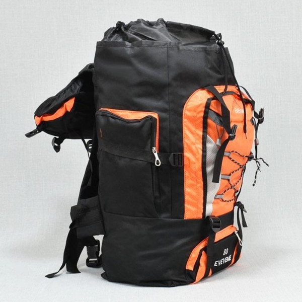 Голяма туристическа раница 80L EVEVEME ORANGE 22026