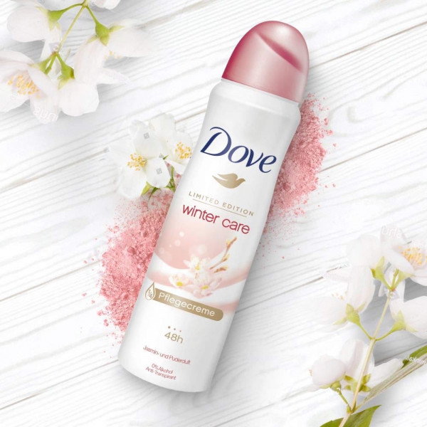 Дезодорант спрей против изпотяване, Dove Winter Care, 48 ч., 150 мл