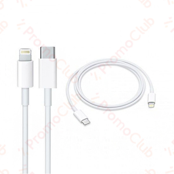 USB Кабел 12 Pro HI от USB-C към Lightning - WHITE