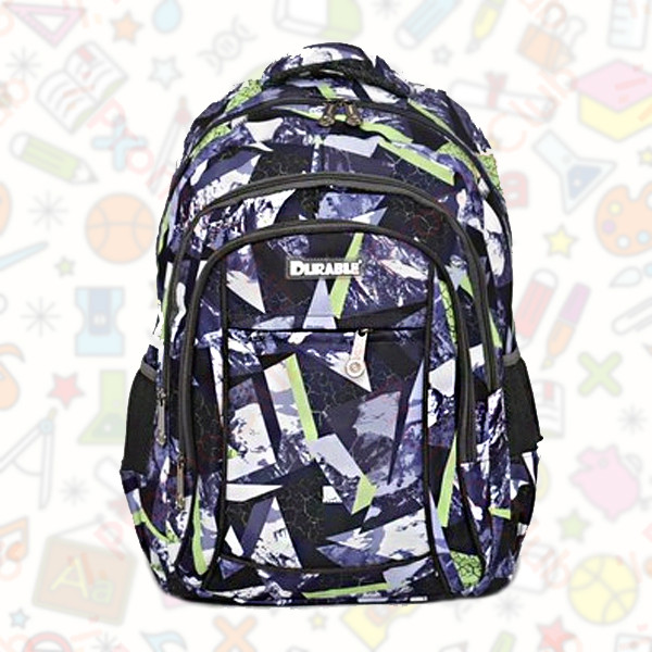 Голяма, здрава и удобна ученическа раница DURABLE - BLUE 1361