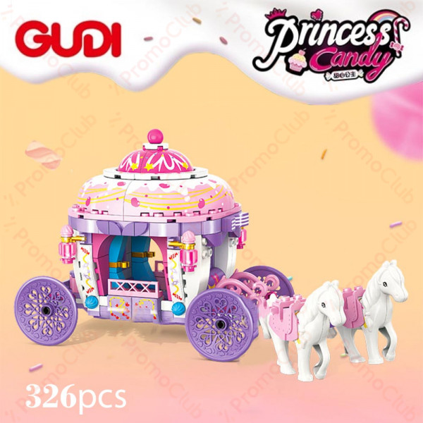 Лего конструктор PRINCESS CANDY 30002 - 326 части, GUDI, 6+