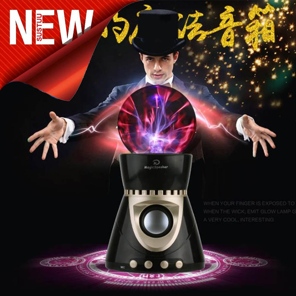 Плазмена блутудна тонколона с цветомузикална функция MAGIC SPEAKER KP8000 BLACK