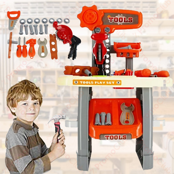 Детска работилница My Little Tool Bench с куп инструменти и безброй часове забавление