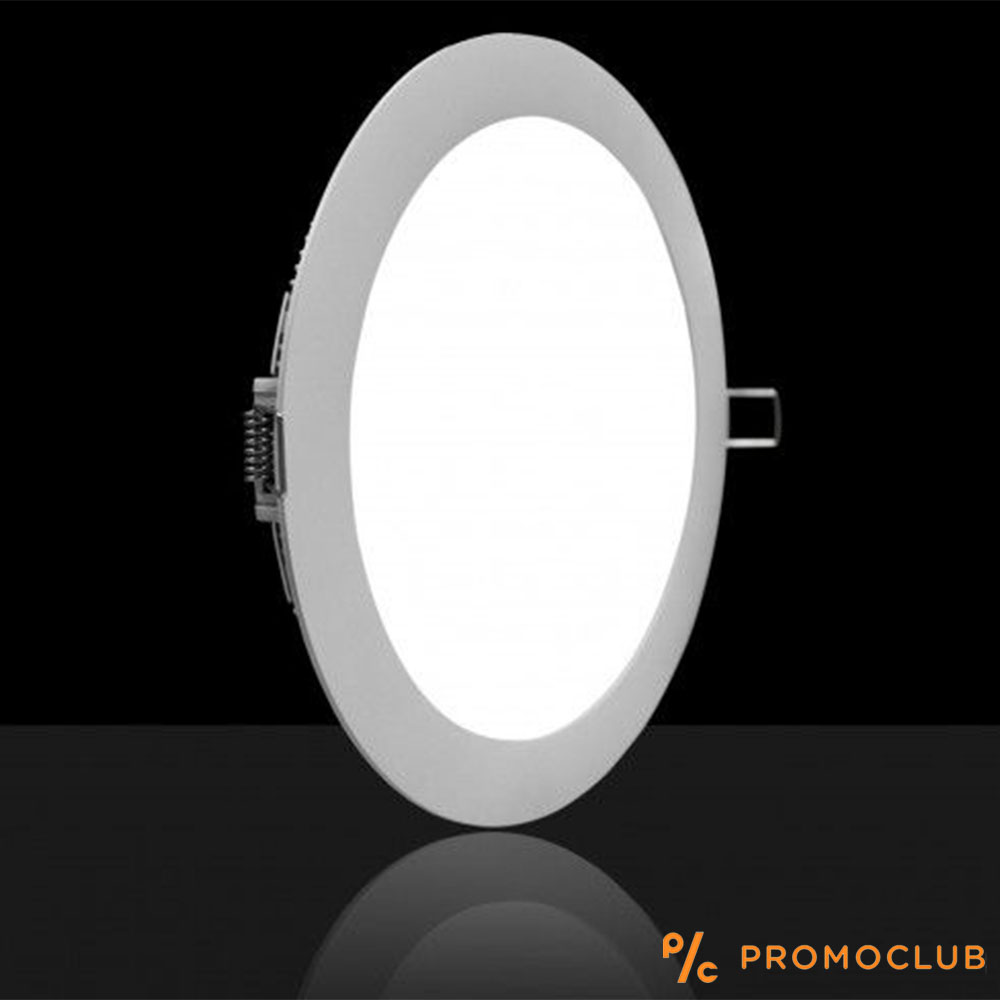 LED панел VTAC 18W за вграждане, висока светимост топло или студено, аналог на 150W крушка