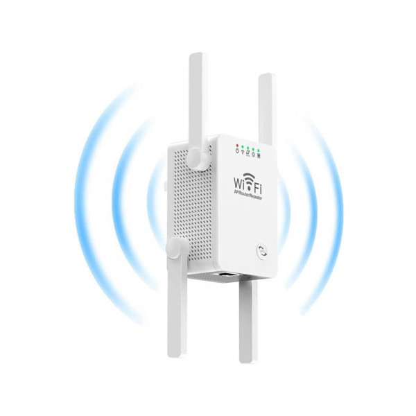 Мощен Wi-Fi разпръсквач - повторител, REPEATER с четири антени, BF23