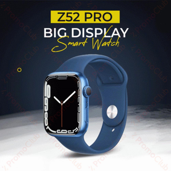 Смарт часовник Z52 Pro BLUE - Вашият пълен дигитален асистент за активен и здравословен живот