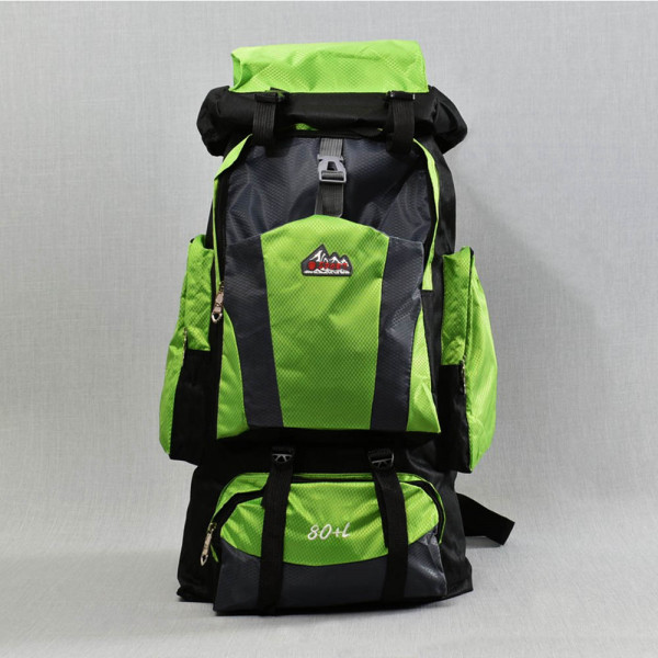ТОП Голяма 80 Литрова Туристическа Раница 80L+ 21193 GREEN, туристическа