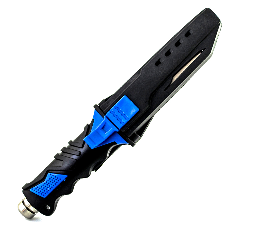 DIVER's EXTREME KNIFE - водолазен спортен нж за гмуркачи, с колан за пристягане към бедро