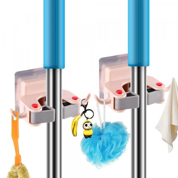 Стенен клипс-скоба за мопове, 1 бр