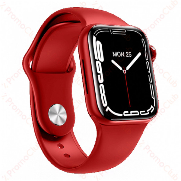 Стилен СМАРТ часовник K7 PRO - RED с множество страхотни функции